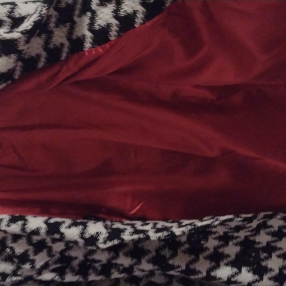 Peacoat Rue 21 houndstooth women's size S - Picture 8 of 9